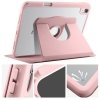 Etui do iPad Pro 13 2024 M4 z Funkcją Podstawki Różowo-Piaskowe Smart Case